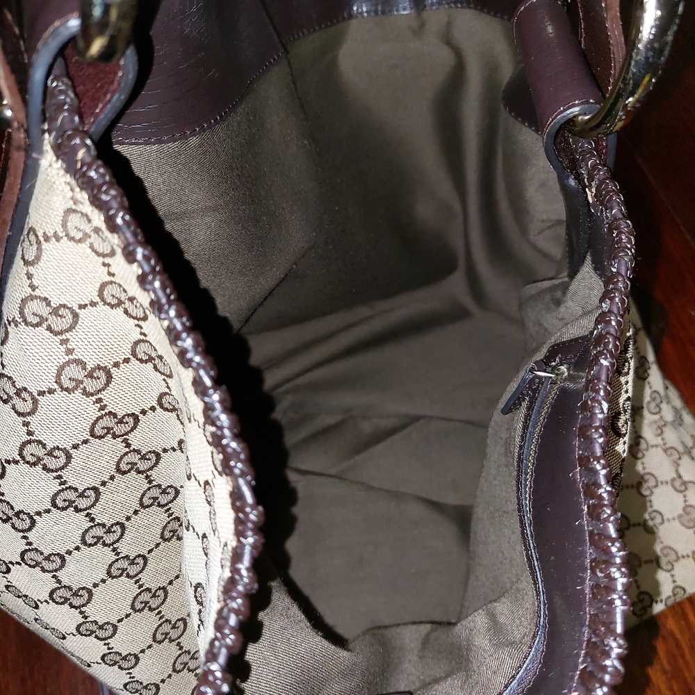 GUCCI LARGE HORSEBIT HOBO BAG - Picture 7 of 12